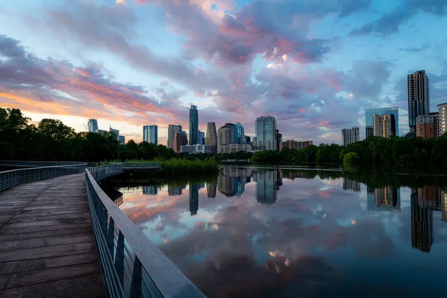 Scenic View Of Austin Texas