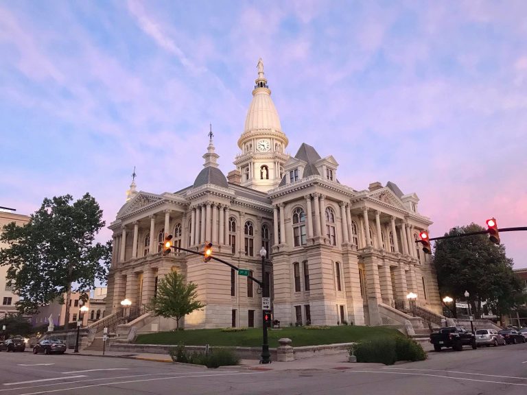 Historic Lafayette, Indiana Courthouse