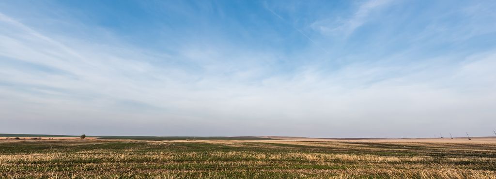Rural Kansas Fields Skyline