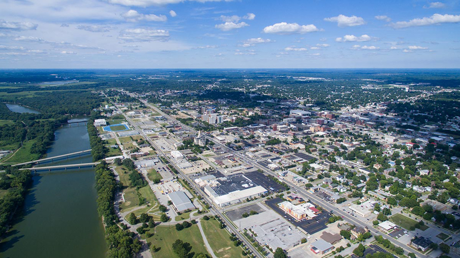 Terre Haute, Indiana Arial Photo