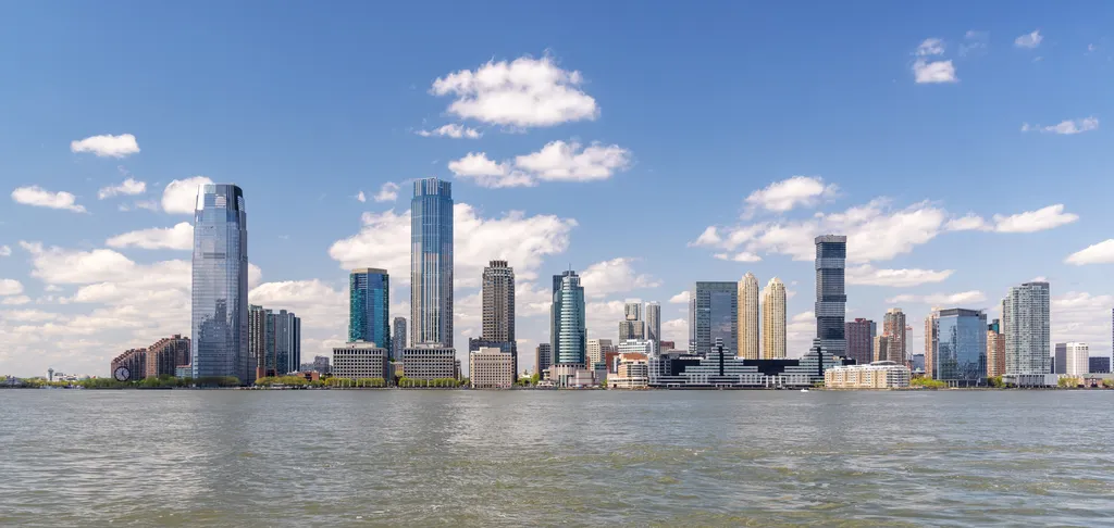 Jersey City, New Jersey City Skyline